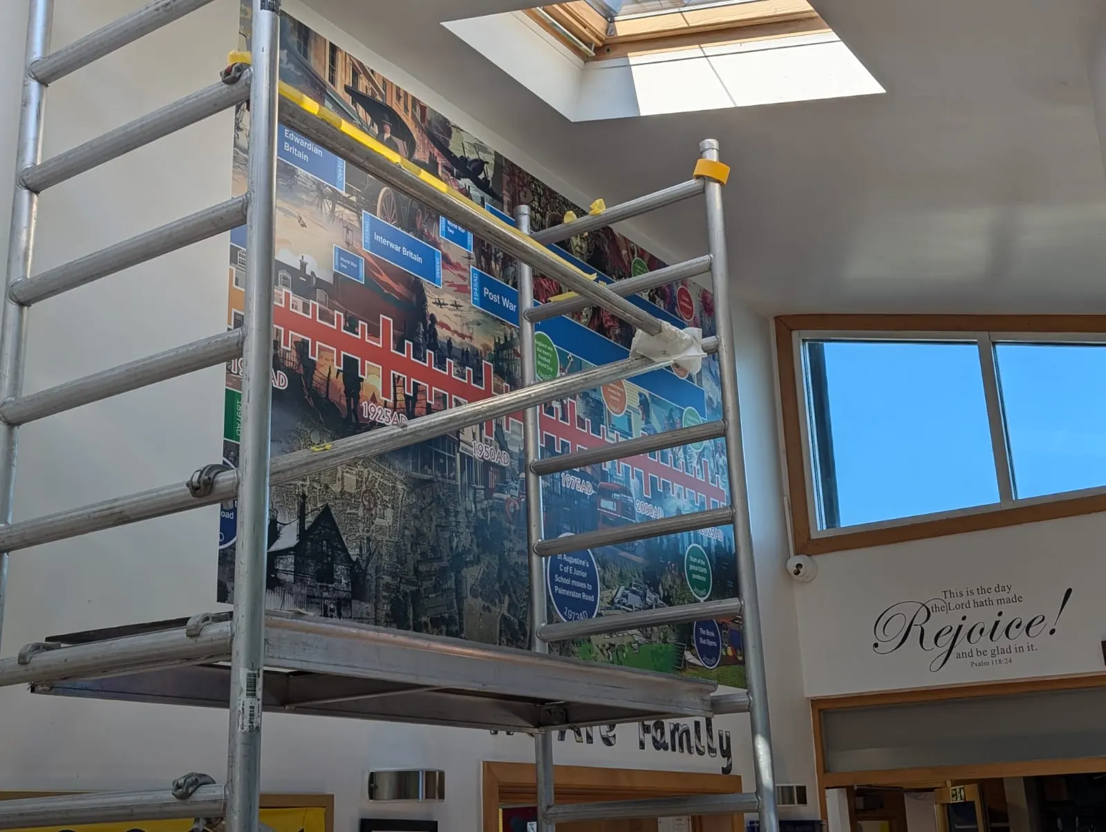 Gigantic Horizontal Timeline